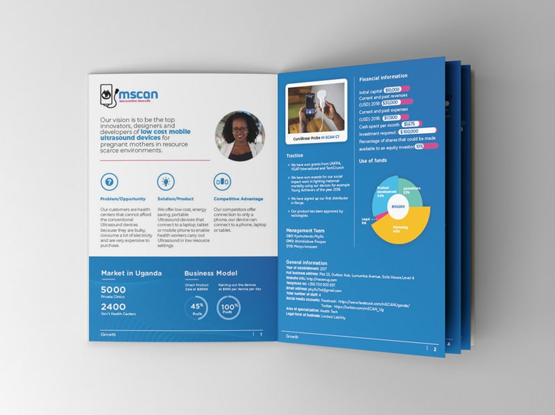 ITC Tech Start Up Uganda Booklet inner pages